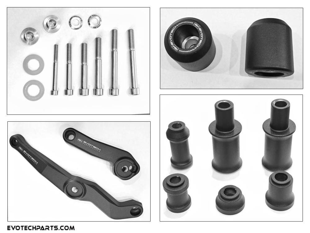 Ducati Multistrada V4 Crash Protektor ab 2021 von Evotech Performance
